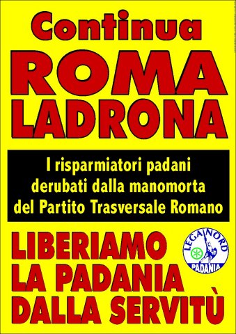 I Manifesti Lega Nord - 2004